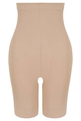 Lupo slim Short High waist seamless " EMANA" | شورت قصير خصر عالي لوبو خفيف بتقنية ايمانا - ديلا ديلي | Dela Dele